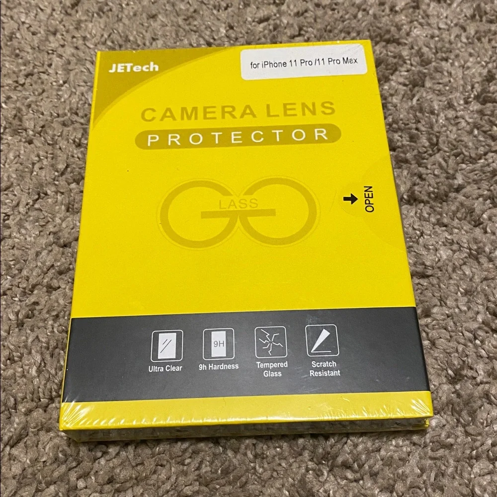 NEW NEVER OPENED! JETech Camera Lens Protector for iPhone 11 Pro/11 Pro Max